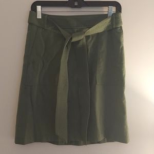 NWOT JCrew Green Mini Skirt Size 4